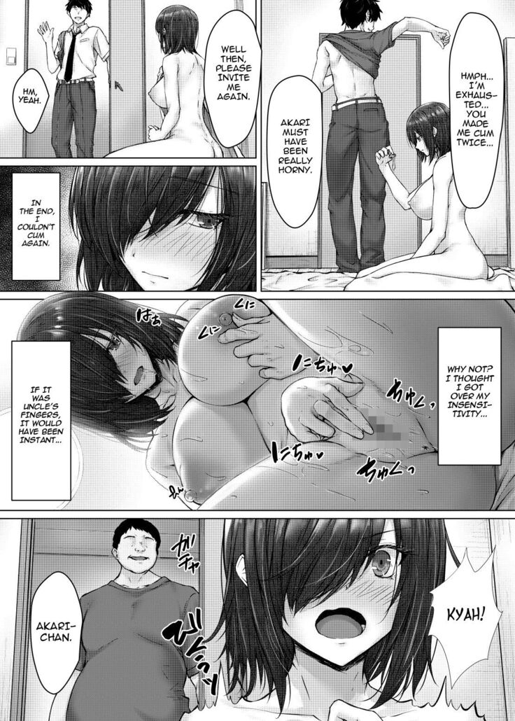 Kareshi ja Ikenai Kyonyuu Meikko, Dai Kirai na Oji-san no Sei Kaihatsu Massage ni Ochiru | A Niece with Huge Tits who can't Cum with her Boyfriend Falls For her Hated Uncle's Sex Development Massage