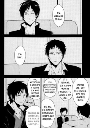 [Hummel] Bad Habit Bell - Durarara doujinshi (Utopia & Yaoi-Sei Scanlations) English Page #8