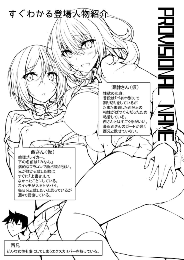 PROVISIONAL NAME Nishi&Mirei