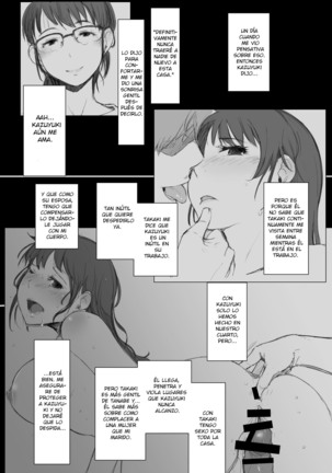 Tsuma to Charao ga Kieta NTR Bedroom + Kahitsu Ban | Mi esposa y un playboy dentro del dormitorio del Netorare + Kahitsu Ban - Page 42