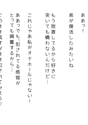 生意気な姉は肉便器志望!?弟との連続絶頂姦係 Page #103