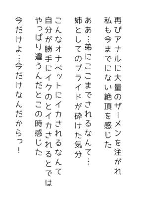 生意気な姉は肉便器志望!?弟との連続絶頂姦係 Page #307