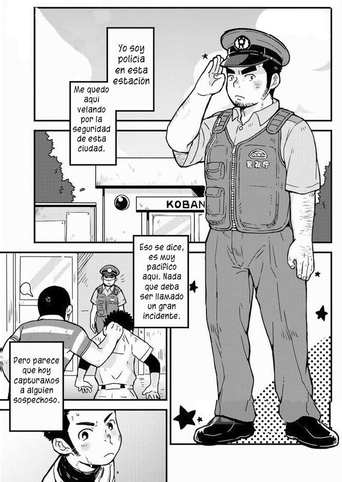 Monmon Omawari-san | Los pantalones del policía