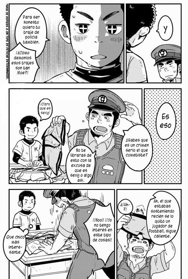 Monmon Omawari-san | Los pantalones del policía