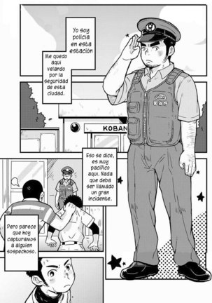 Monmon Omawari-san | Los pantalones del policía Page #2