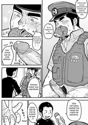 Monmon Omawari-san | Los pantalones del policía Page #17