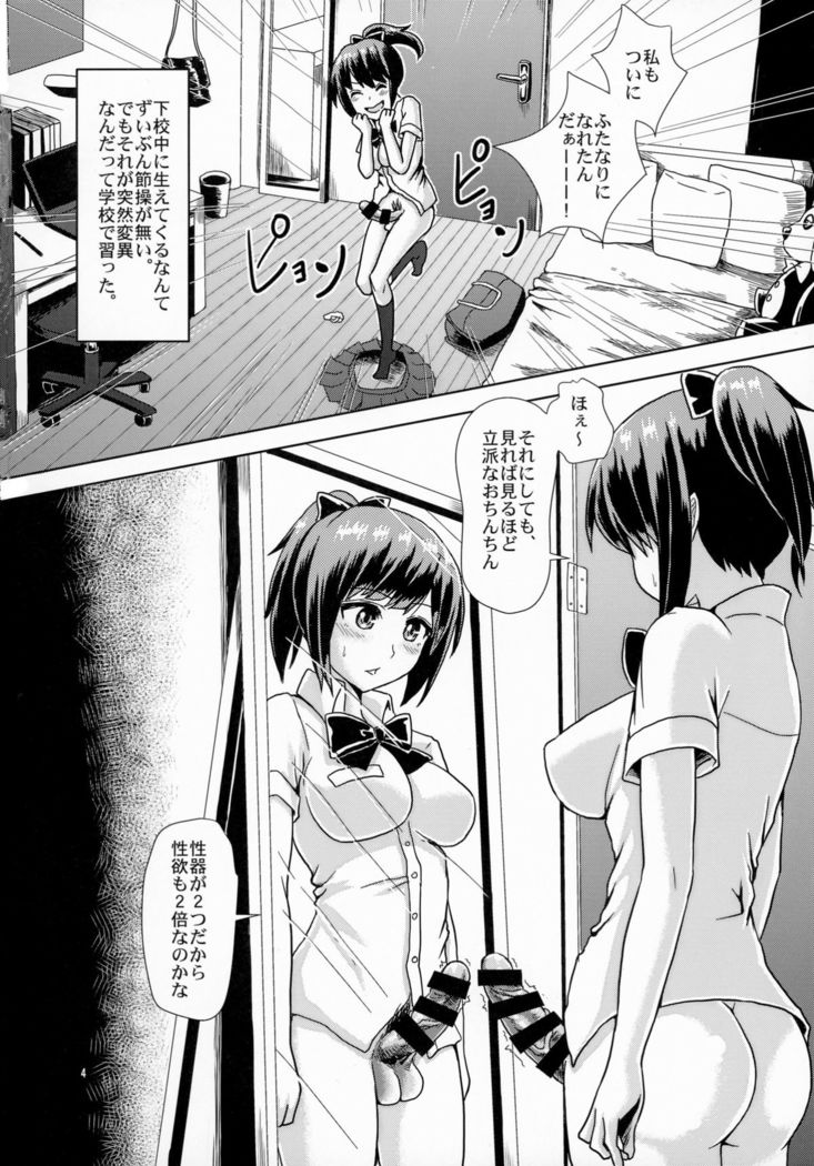 Issho ni Futanari Practice