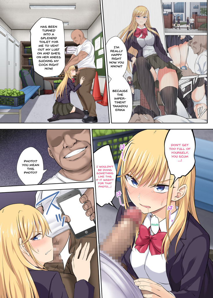 a story of the tennis queen falling into being cock cleaner