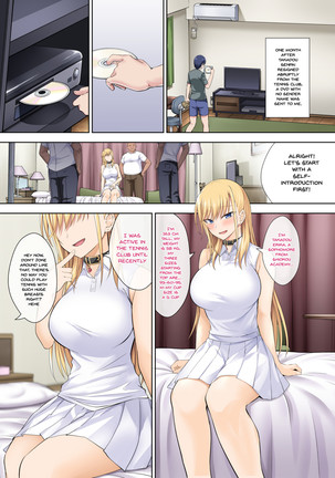 a story of the tennis queen falling into being cock cleaner Page #20