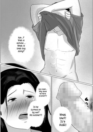 Yobai kara Hajimaru Haha to Musuko no Fuufu Seikatsu | Late night visit leads mother and son to marital relations Page #24