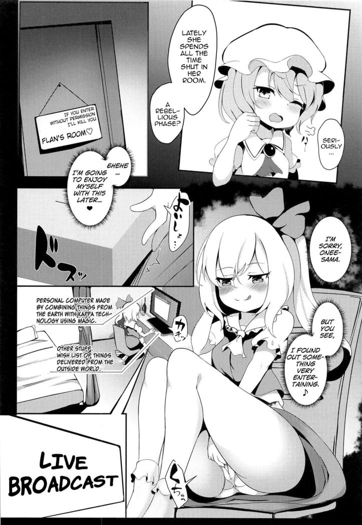Haishingai! Ano Ninki YouTuber Flandre no Himitsu