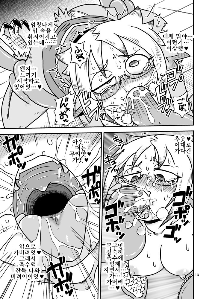 Shokushu-Man vs Fukurou-Lady