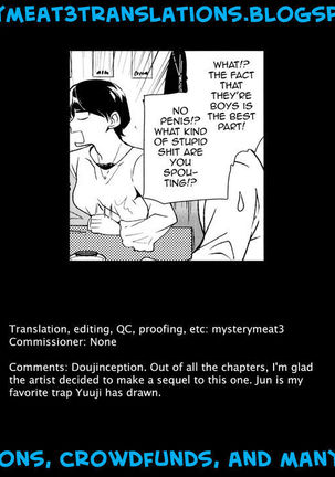 Otokonoko Gakuen apend ~Ero Mangaka no Ojisan to Nenmatsunenshi H-hen~ Page #29