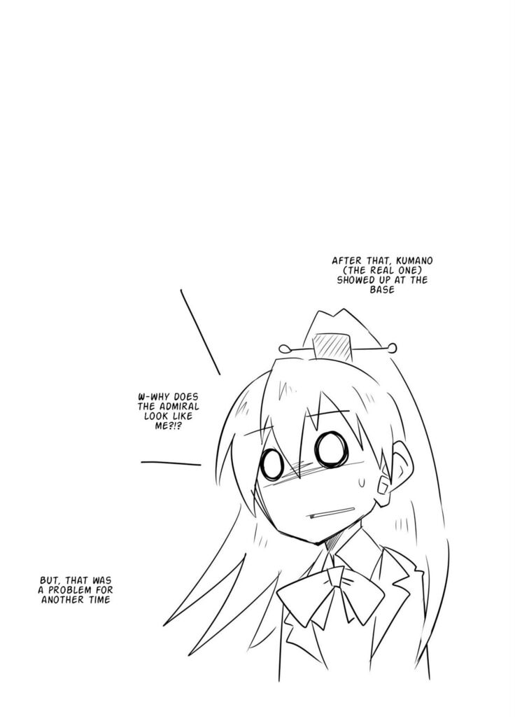 Suzuya turned the Admiral into Kumano