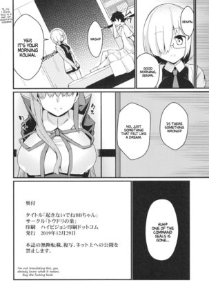 Ugokanaku natta BB-chan o!? Dekiraa! | BB-chan's broken down!? Leave it to me! - Page 22