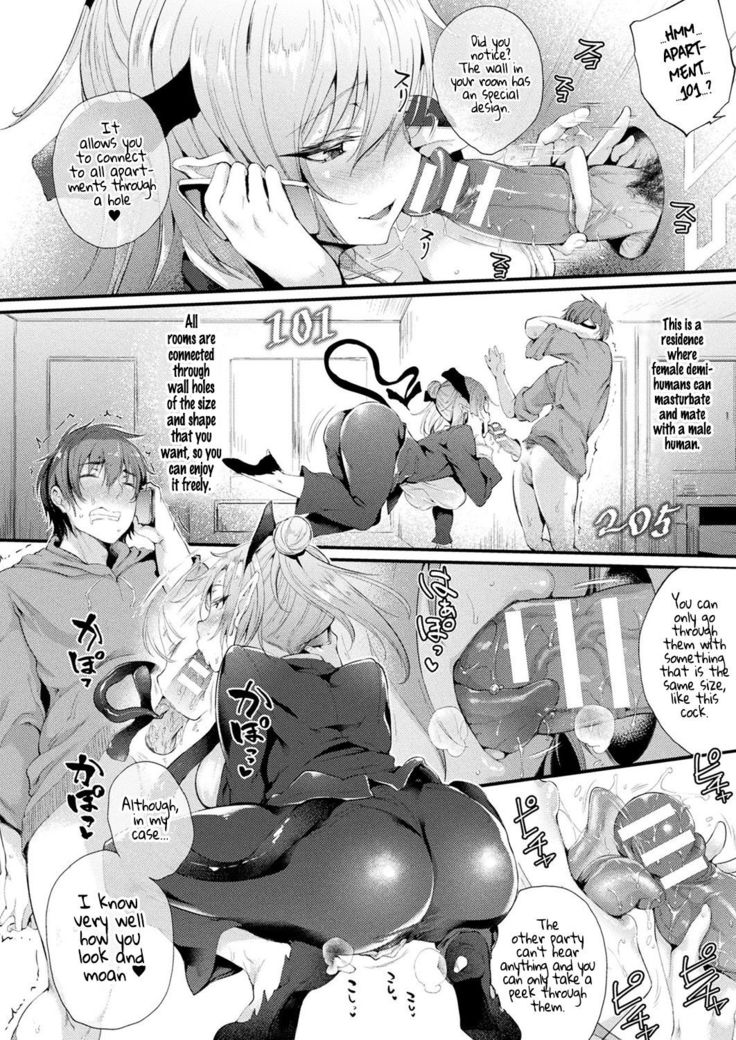 Kabeanatsuki Juukyo e Youkoso | Welcome to the Residence with Glory Holes
