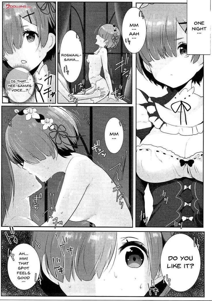 Rem no Ecchi na Nayami o Kaiketsu shitekudasai | Please Help Release Rem's Pent Up Sexual Frustration