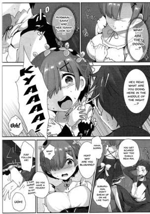 Rem no Ecchi na Nayami o Kaiketsu shitekudasai | Please Help Release Rem's Pent Up Sexual Frustration - Page 3