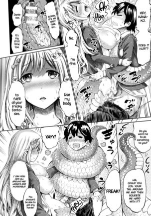 Monmusu Hentai Appli de GO! | Monster Girl Transformation Go!   =Dark Mac + CW= - Page 16