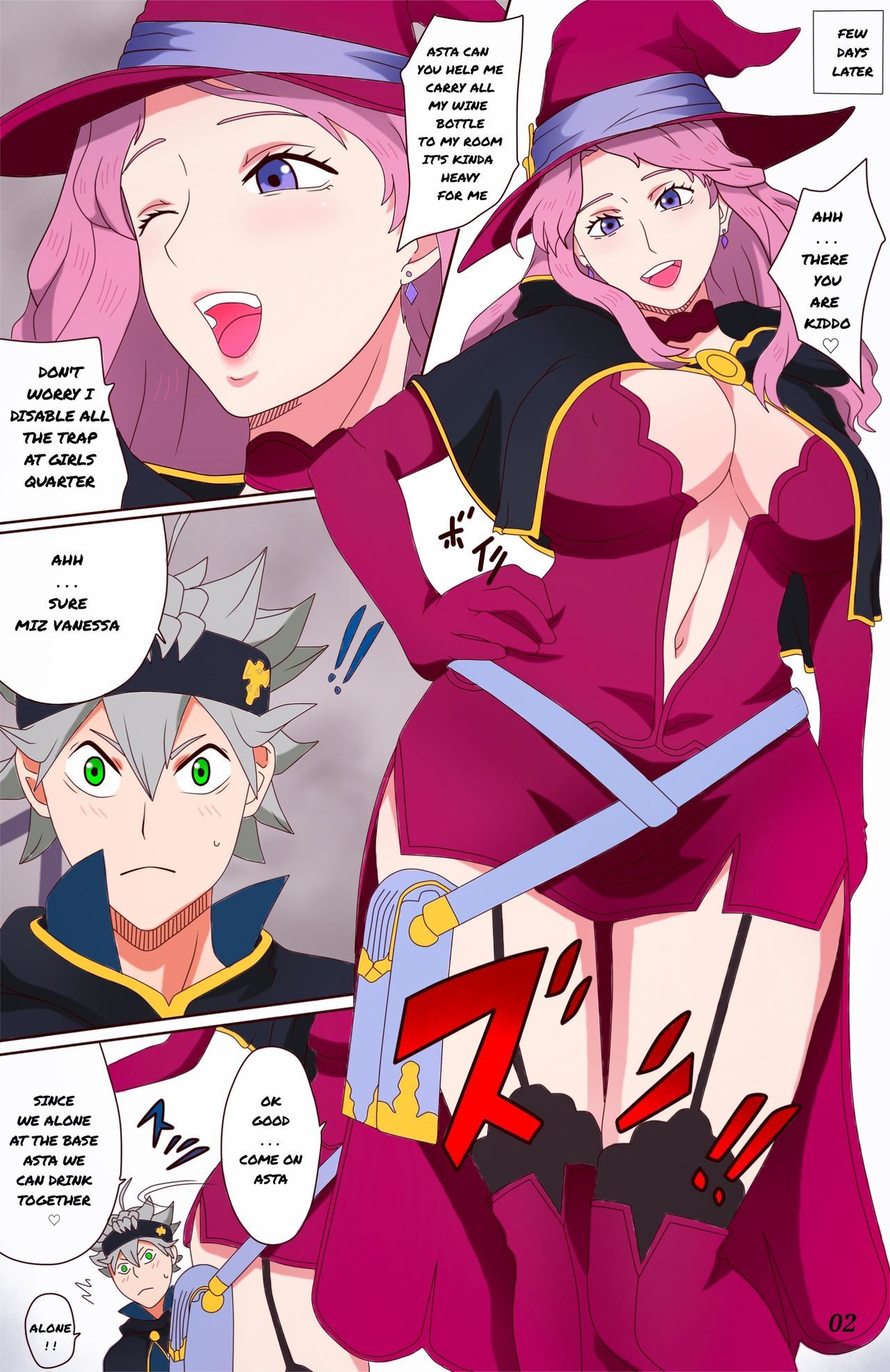 Black clover doujin
