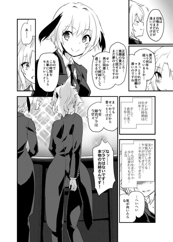[Peθ (Mozu)] Full Dress Honey Knight -Kizuna10+ no Mor-san to Eirei Seisou- (Fate/Grand Order) [Digital]