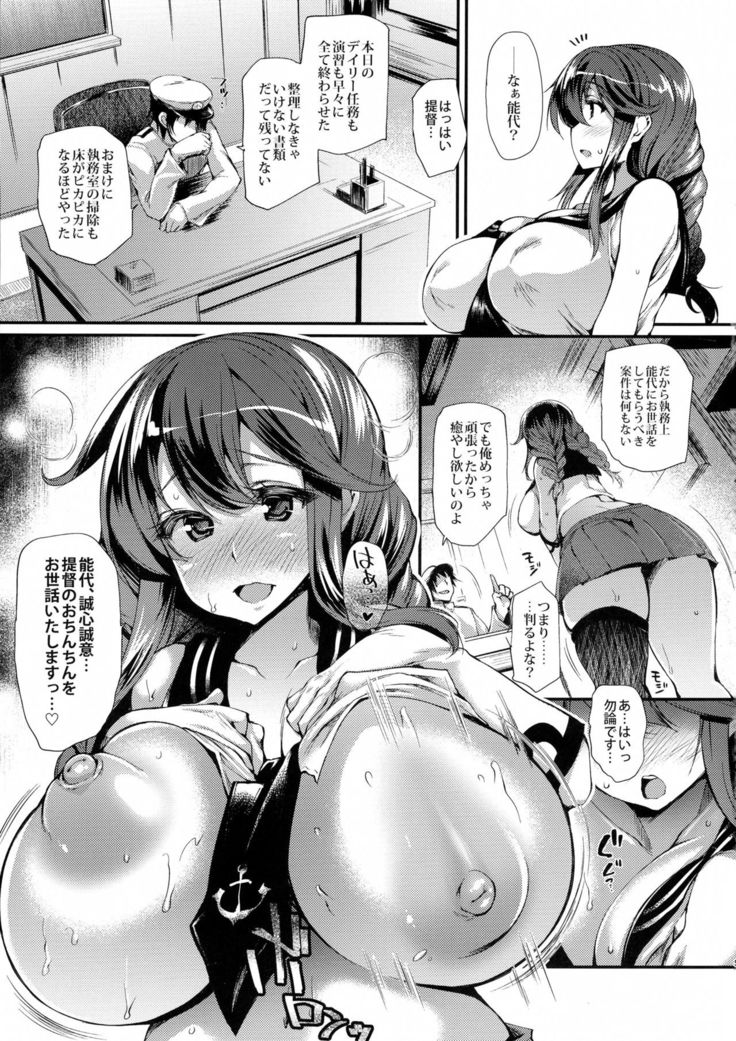 Noshiro to Oppai Dochira ga Suki Nan desu ka?