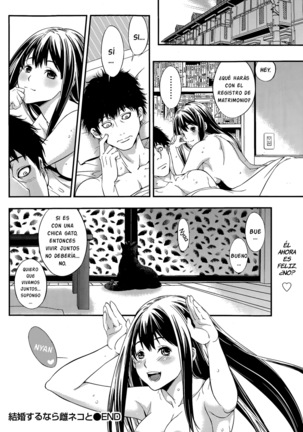 Kekkon Suru Nara Mesuneko to | Si se casa con una chica gato... - Page 20