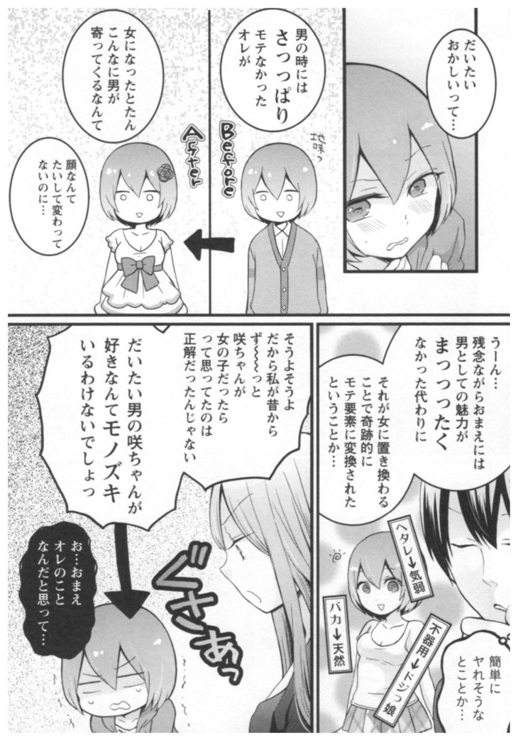 突然女の子になったので 俺のおっぱい揉んでみませんか 02