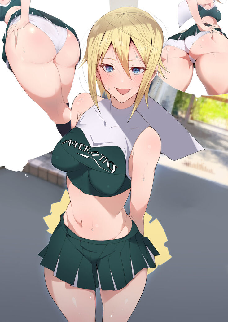 The Lewd Girl With Juicy Curves From America, Cheergirl-Chan