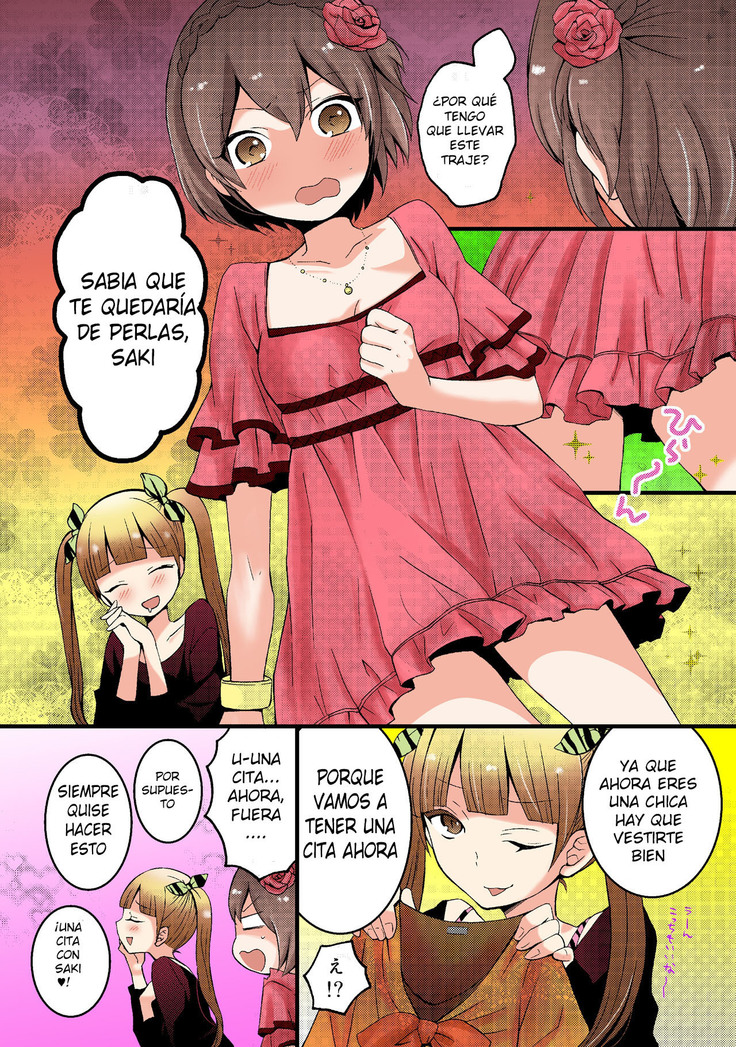 Totsuon! - Totsuzen Onnanoko Ni Natta No De, Ore No Oppai Monde Mimasen Ka - Ch 1-7 Español