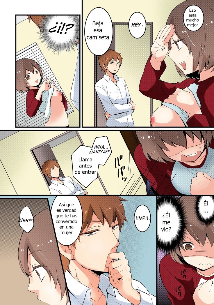 Totsuon! - Totsuzen Onnanoko Ni Natta No De, Ore No Oppai Monde Mimasen Ka - Ch 1-7 Español