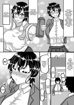 Furin Chuudoku ni Natta Kanojo wa Yori Tsuyoi Shigeki o Motomete Netorare Douga o Kareshi ni Okuru / A Girlfriend Addicted to Cheating Sends a Netorare Video To Her Boyfriend In Search of Greater Stimulus Page #38