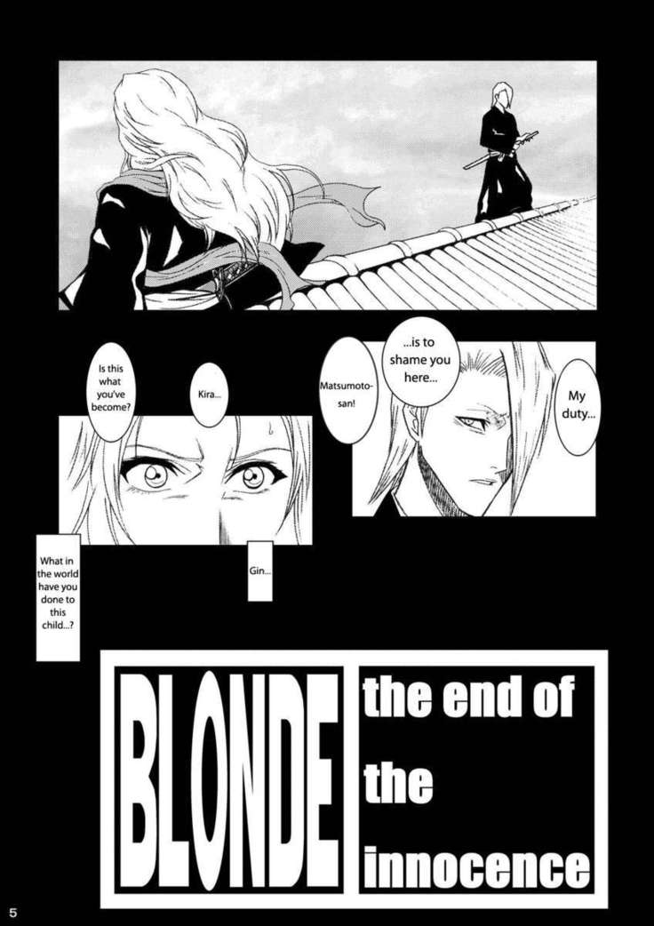 BLONDE: The End Of The Innocence