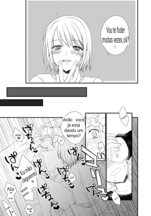 Futanari JK ni Moteasobareru Kawaisou na Onii-chan Português - Page 14