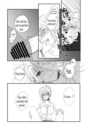 Futanari JK ni Moteasobareru Kawaisou na Onii-chan Português - Page 6