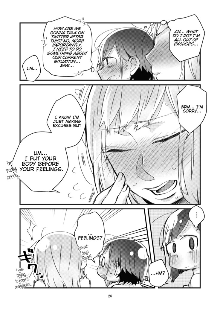 Akogare no Yuri Eshi-san to Off-Pako Shitatta wwwww | I Had IRL Sex with the Yuri Artist I Admire wwwww