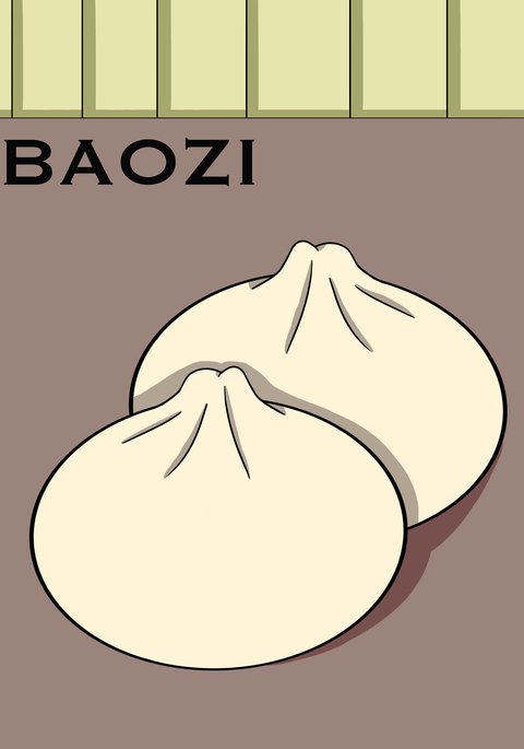 BAOZI (pan relleno) spanish