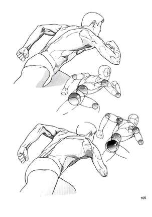 How To Draw Manga Vol. 25 Bodies and Anatomy Page #105
