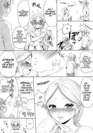 BreaWi No LinZel Ga Hitasura Ichaicha Shite Sukebe Na Koto Suru Manga | Un Manga BotW Où Link Et Zelda Flirt Et Font Des Choses Obscènes - Page 2