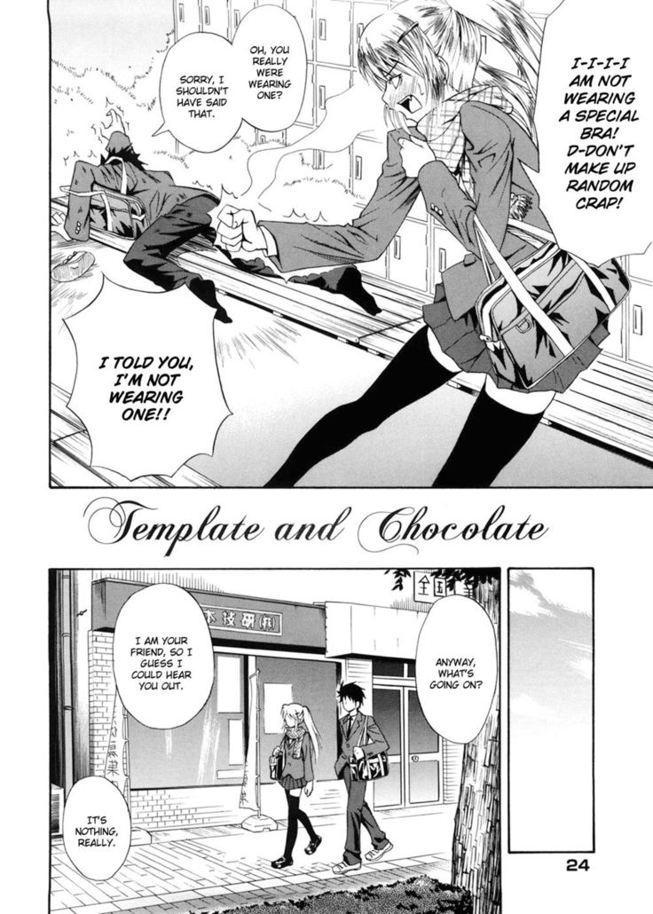 Template and Chocolate