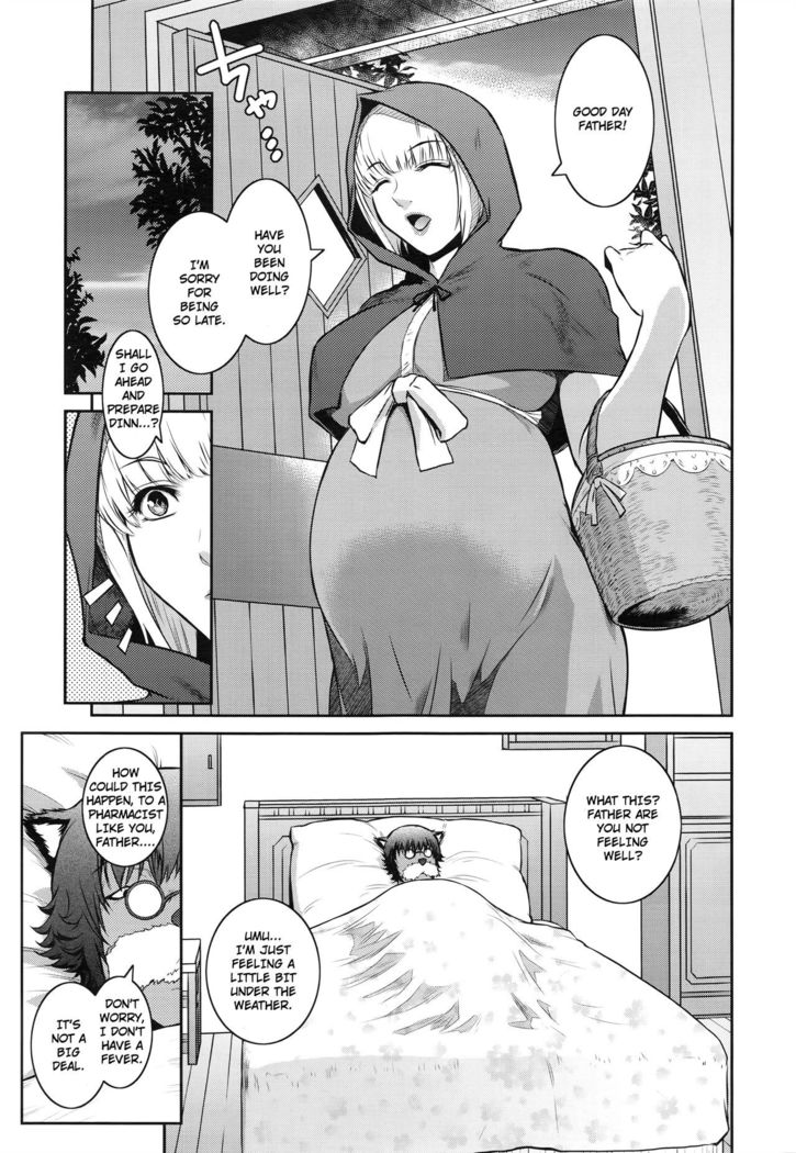 Akazukin-san kiwotsukete Red hood's expecting