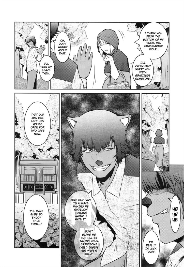 Akazukin-san kiwotsukete Red hood's expecting