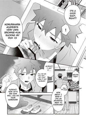 Homurabara no Brownie Emiya Shirou Soku Hame Hon - Page 19