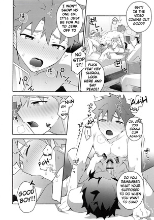 Homurabara no Brownie Emiya Shirou Soku Hame Hon - Page 44