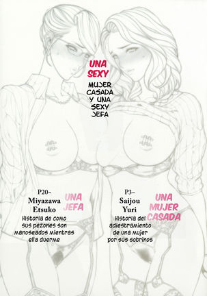 H na Toshiue no Hitozuma Onna Joushi Bon | Una sexy mujer casada & una jefa - Page 2