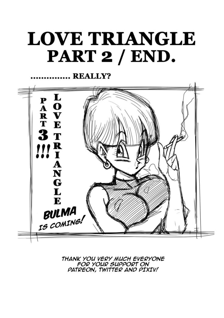 [Yamamoto] LOVE TRIANGLE Z PART 2 - Takusan Ecchi Shichaou! | LOVE TRIANGLE Z PART 2 - Let's Have Lots of Sex! (Dragon Ball Z) [English]