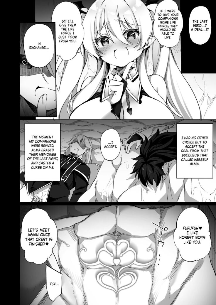 Maou ni Idonda Yuusha ga Succubus ni Ochite iku Hanashi | The Hero That Defeated the Demon Lord ♂ Falls Into a Succubus