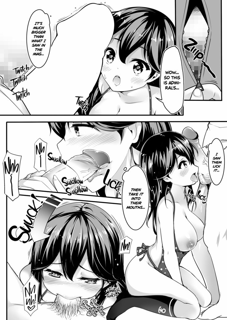 Teitoku no Koto, Oshitai Shiteimasu | I Love My Admiral (decensored)