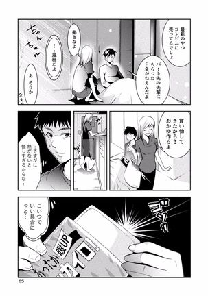Tonari no Onee-chan wa Ecchi shitai ~Akogare no Gishi to Itoko no Namahae Jijou~ - Page 65