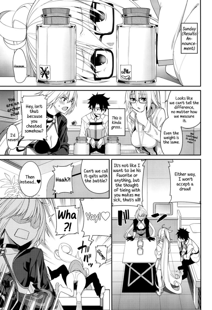 Jeanne to Alter no Sakusei Shuukan | A Week Of Getting Milked By Jeanne And Alter    =White Symphony=